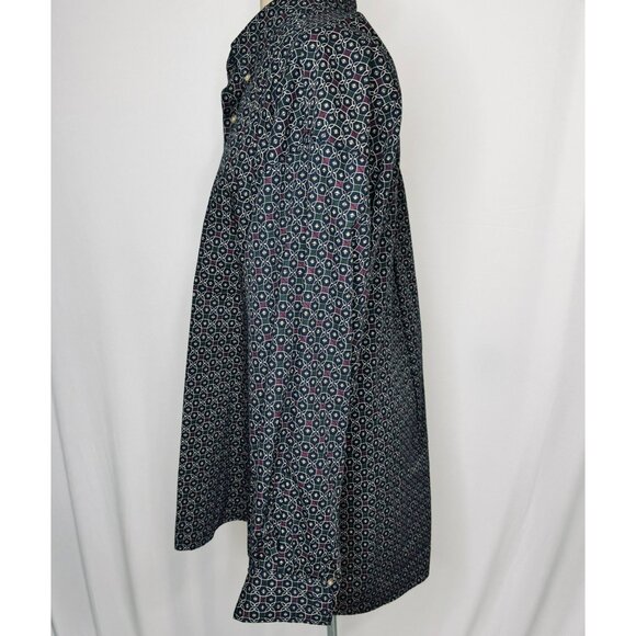 Enro Mens XX Large 100% Cotton Long Sleeve Button-Down Shirt XXL Geometric Print - Picture 8 of 11